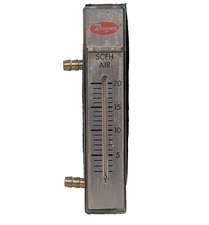 Dwyer Instruments RMA-6-SPCL-VIT Viton Flow Meter, SCFH Air, 100 PSI, 130° Max