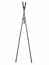 39" Hunting Bipod Rifle Rest Bungee Corded Collapsible Shooting Standing X Stick