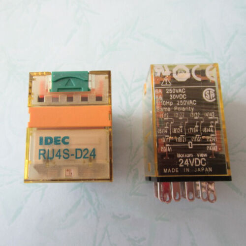 1pcs New  IDEC RU4S-D24 Power Relay 24VDC 14Pin 6A 250VAC