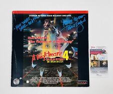 Nightmare On Elm Street The Making Of Dream Master Laserdisc Freddy Krueger JSA Nightmare On Elm Street The Making Of Dream Master Laserdisc Freddy Krueger JSA