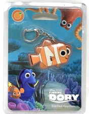 BASIC FUN DISNEY PIXAR FINDING NEMO DORY Scented KEYCHAIN NOS Tangerine