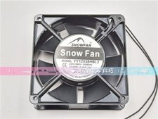 1 PCS SNOWFAN Fan YY12038HBL2 AC 220V 12CM 12038 2 Wire 7 blades Aluminum frame