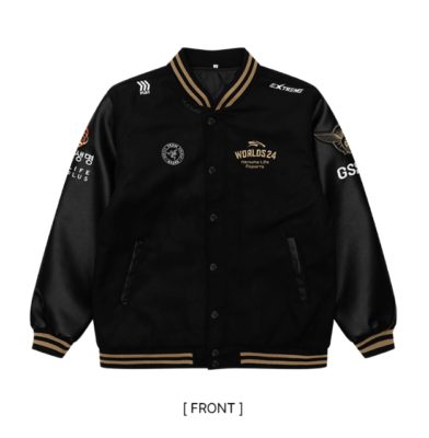 2024 HLE WORLDS Stadium Jacket LOL League of Legends Korea LCK