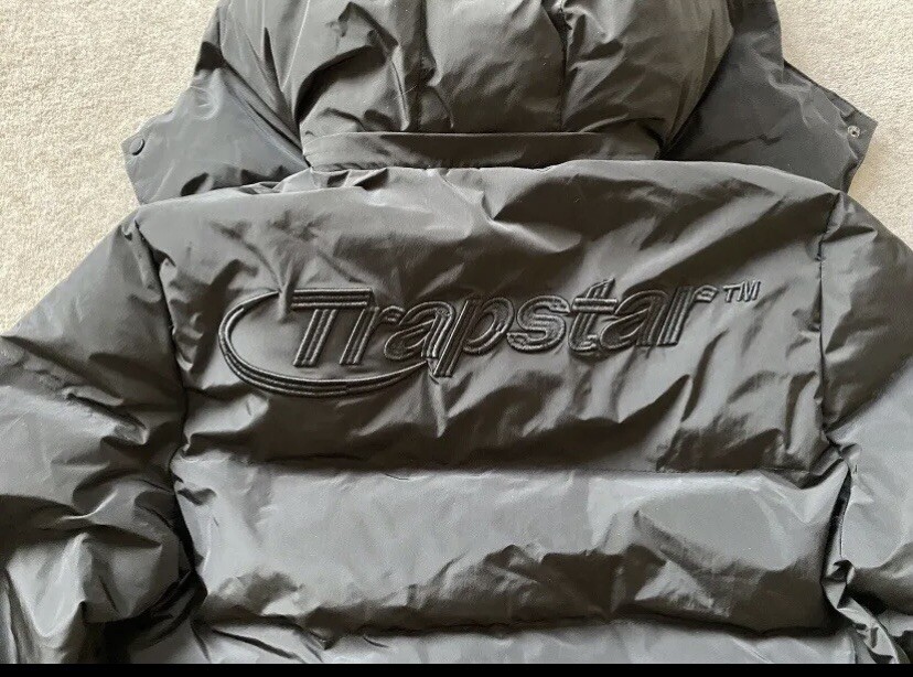 Trapstar Triple Black hyperdrive puffer jacket eBay