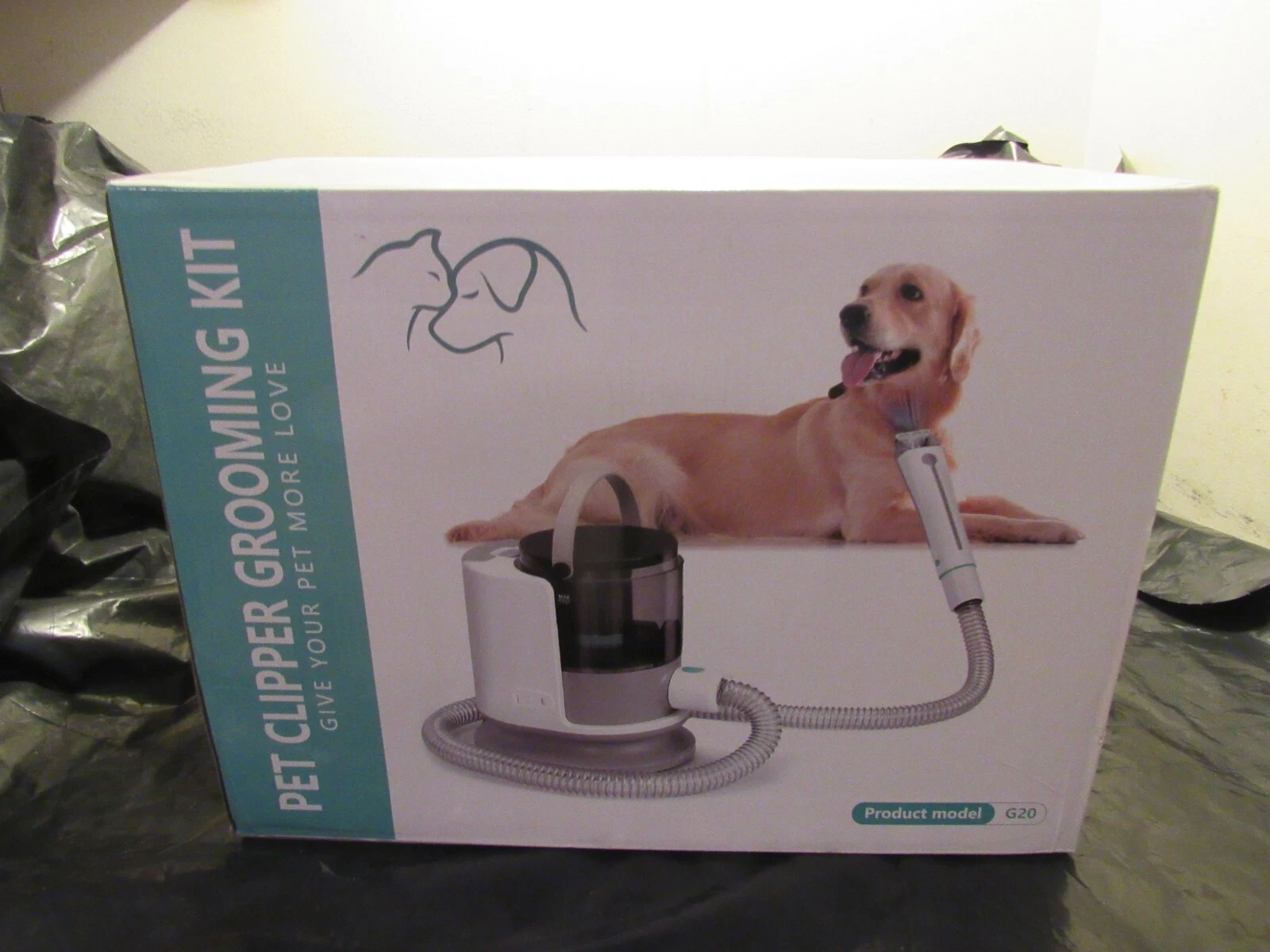 G20 Pet Multifunction Dog Grooming Kit & Vacuum Suction 99% Pet Hair