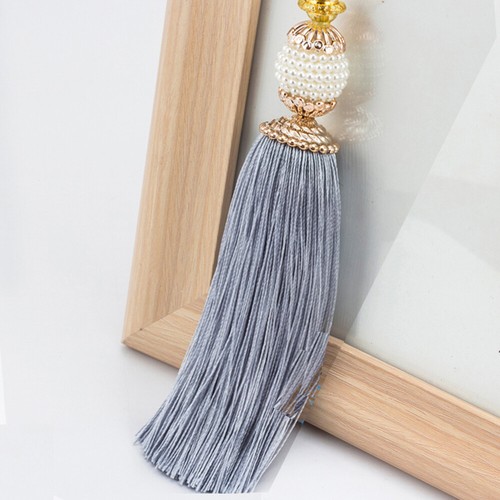 Large Decorative Key Tassel / Cushion Tassel with Acrylic Beaded size