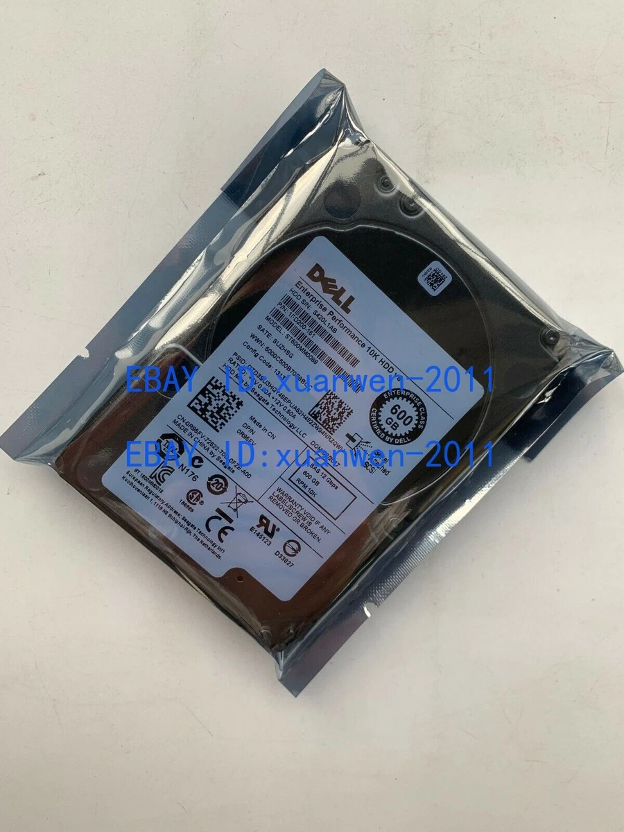 Western Digital Dell WD3001BKHG WD XE 300GB 2.5 SAS 2 Disco Rigido Enterprise