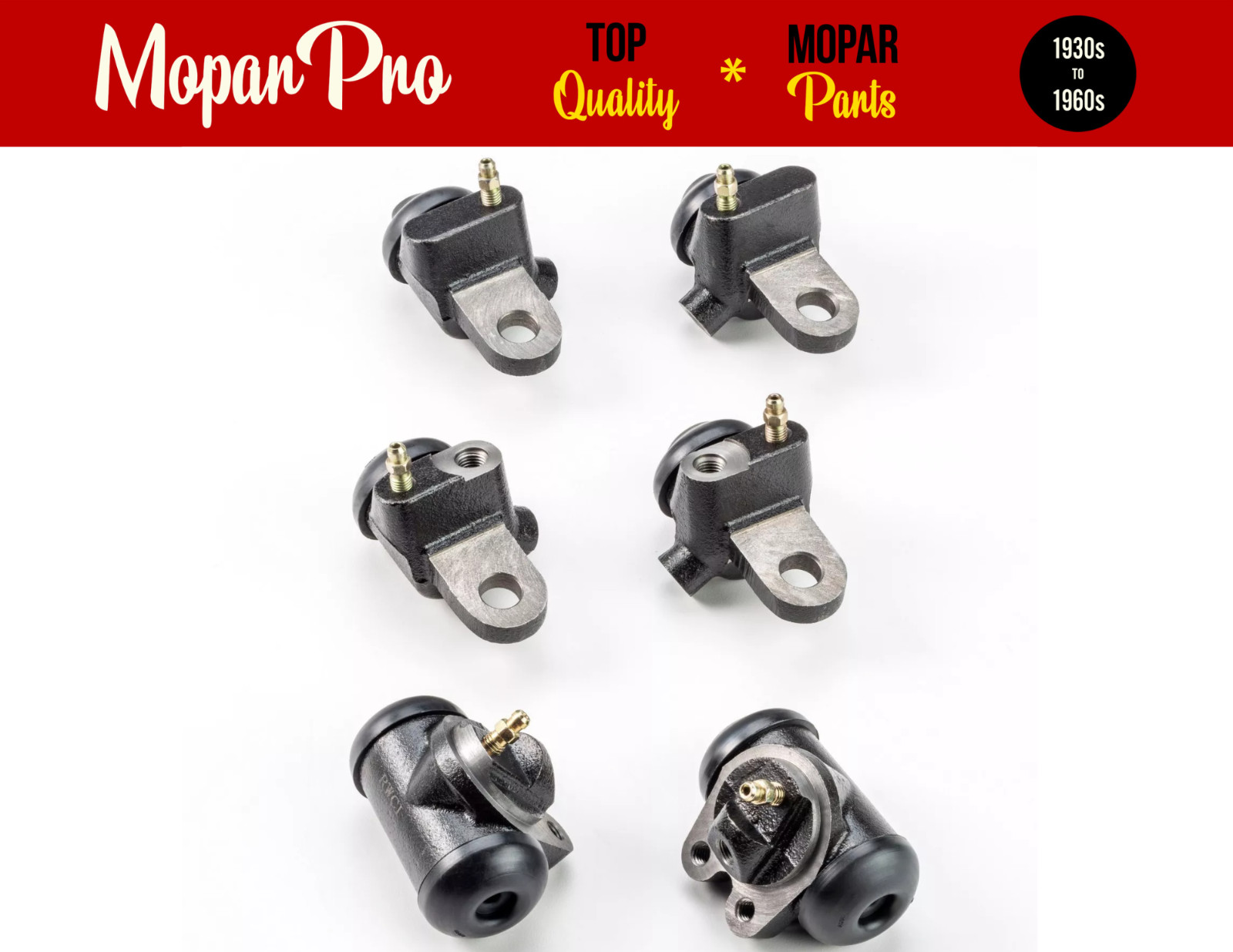 1946-1950 PLYMOUTH DODGE DESOTO CHRYSLER BRAND NEW F/R WHEEL CYLINDERS