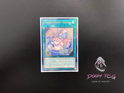 Yugioh! Purrely Pretty Memory RA02-EN072 PUR 1st Ed  Purrely Deck Support 