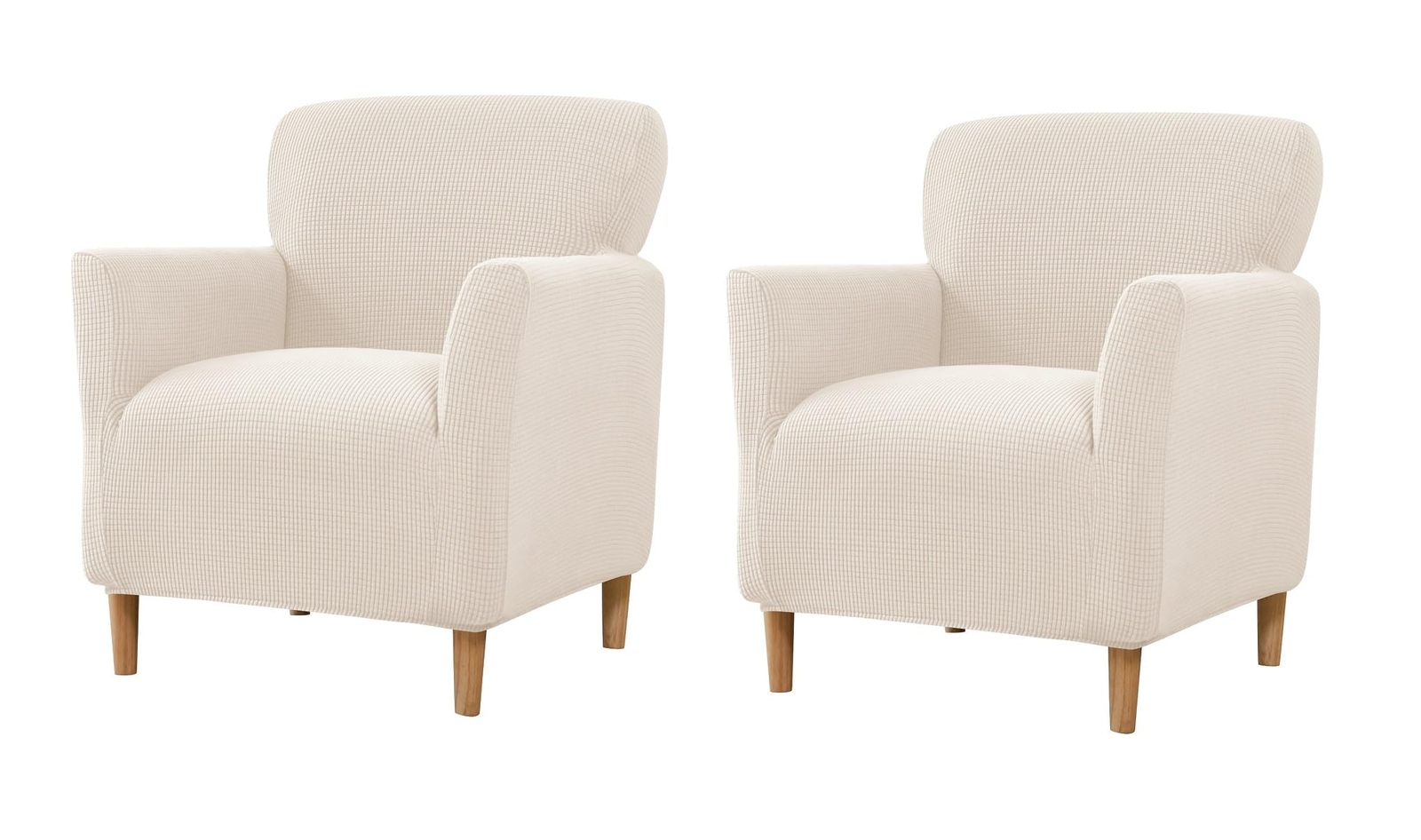 Banquet Armchair Slipcover Waterproof Chair Covers with Arms Stretch Club Cha...