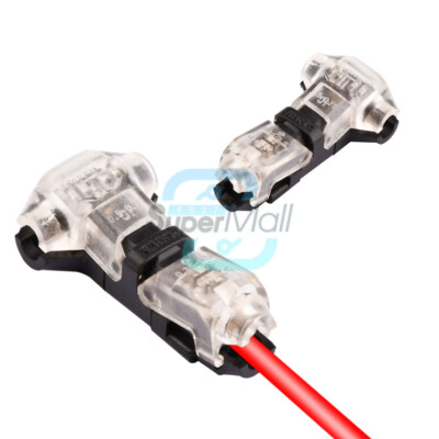 1/5/10PCS T-type straight-through Wire Cable Connector Terminal 0-36V 0-10A
