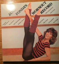 Jane Fonda's Workout Record Columbia CX238054 Stereo AL38055 2 Record Set 1982