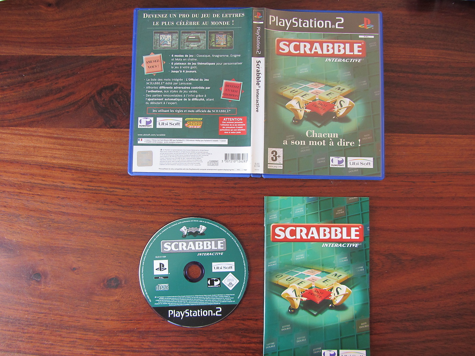 SCRABBLE            -----   pour PS2