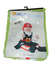 California Costumes Petite Pirate Halloween Costume 6-12 Months Baby Toddler New