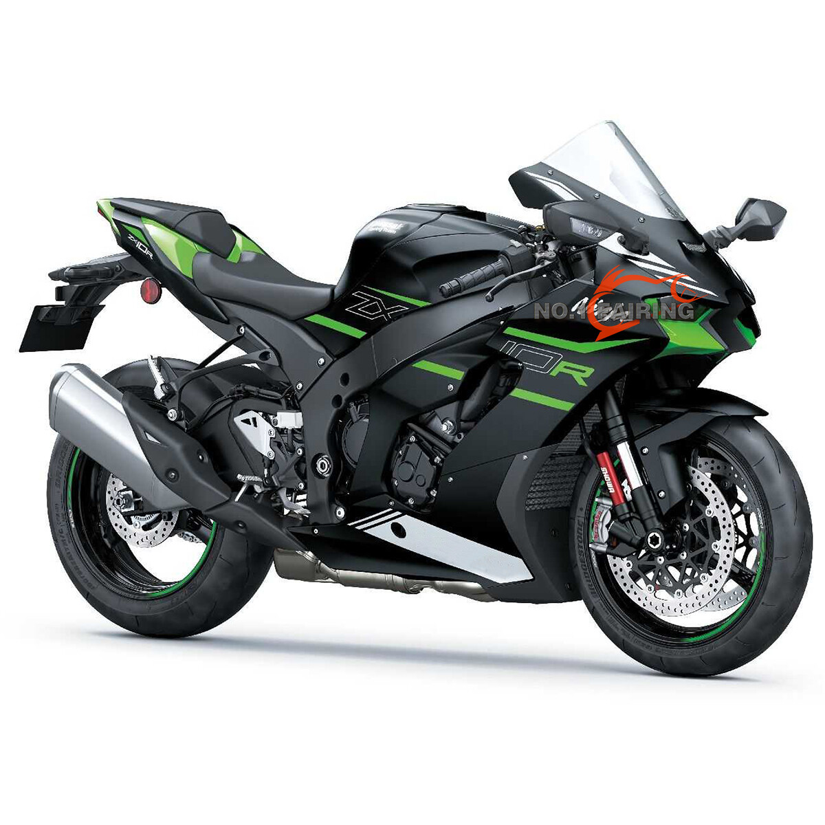 Matte Black Bodywork Fairings Fit for Kawasaki Ninja 2021 Matte Black Bodywork Fairings Fit for Kawasaki Ninja 2021