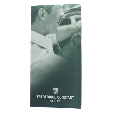 FREDERIQUE CONSTANT GENEVE INTERNATIONAL WARRANTY - FILLED