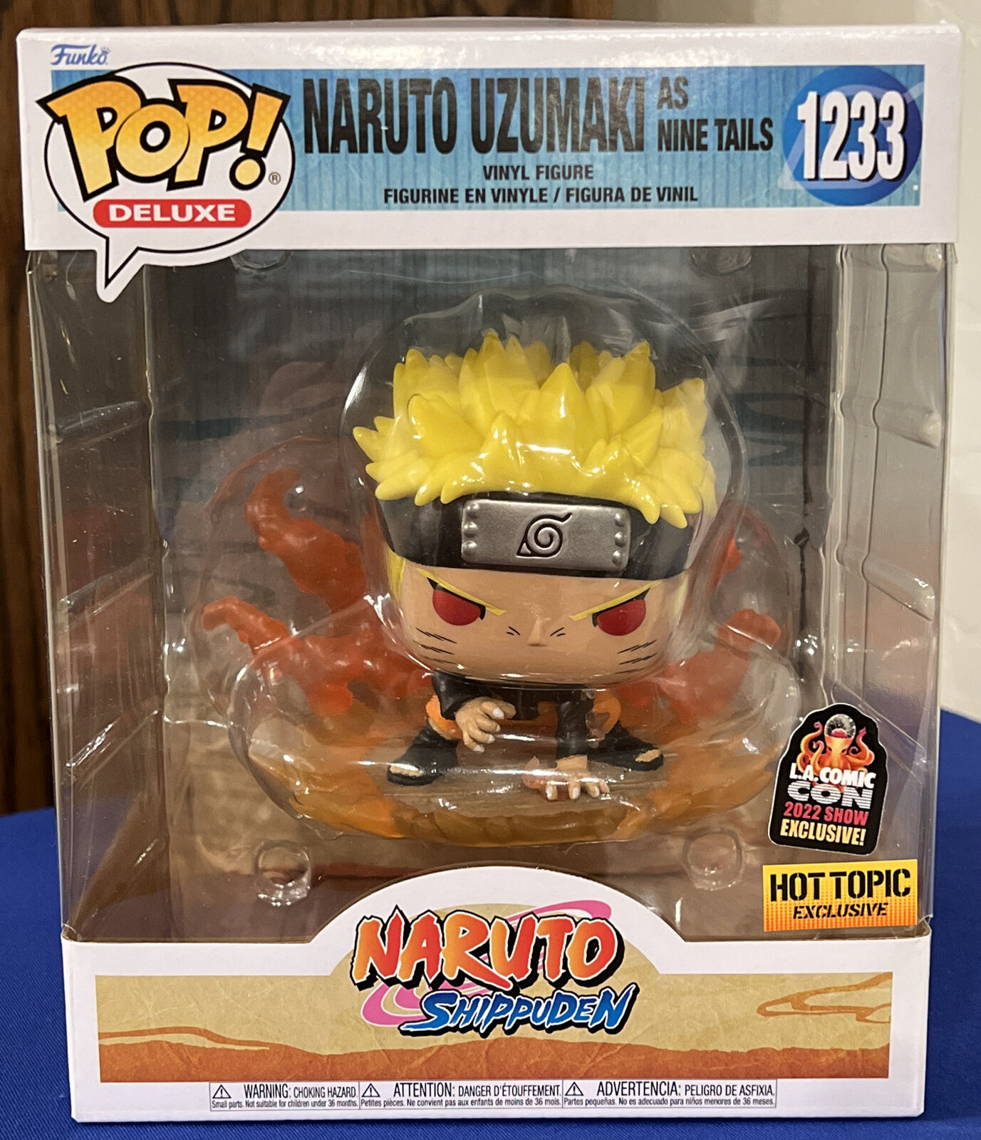 Funko Pop! Deluxe Animation: Naruto Shippuden - Naruto As Nine Tails 2 –  Fundom