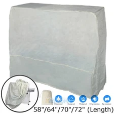 BBQ Grill Cover 58" 64" 72"Gas Barbecue Waterproof Outdoor Heavy Duty Protection