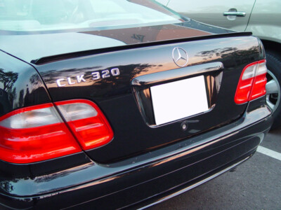 Mercedes CLK C208 Spoiler Heckspoiler Spoilerlippe lackiert - versch. Farben