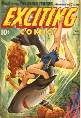 Exciting Comics #60 Photocopy Comic Book