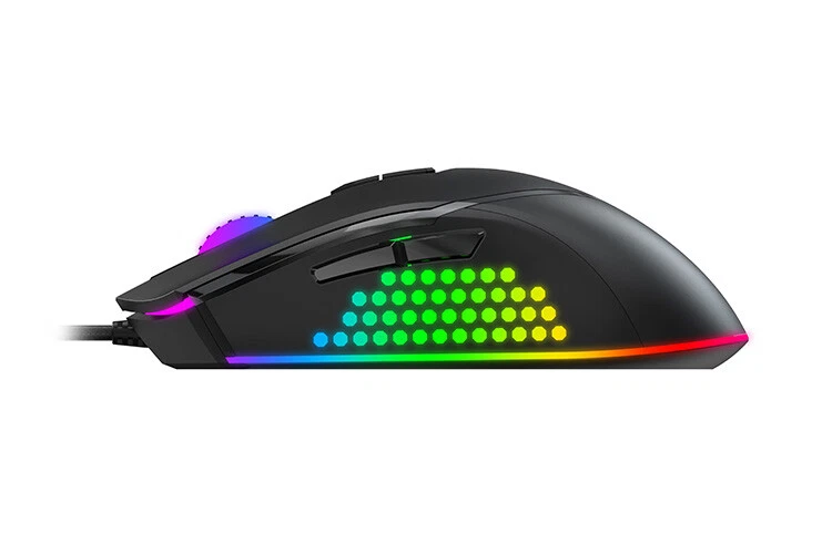Havit MS814 RGB Backlit Programmable 7000 DPI Gaming Mouse - Image 3 of 4