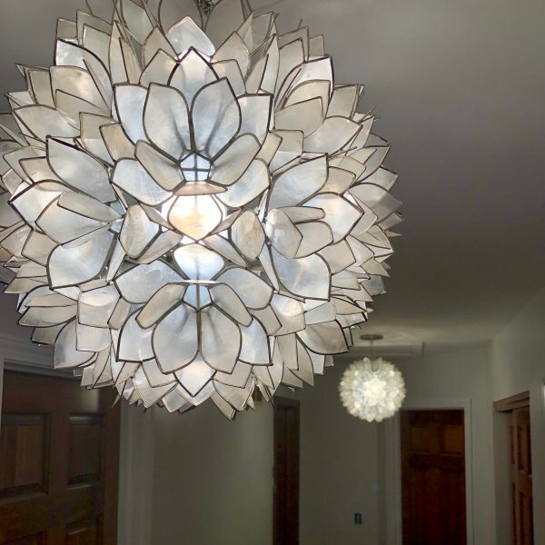 Pottery Barn Teen Piper Capiz Hanging Pendant For Sale Online Ebay