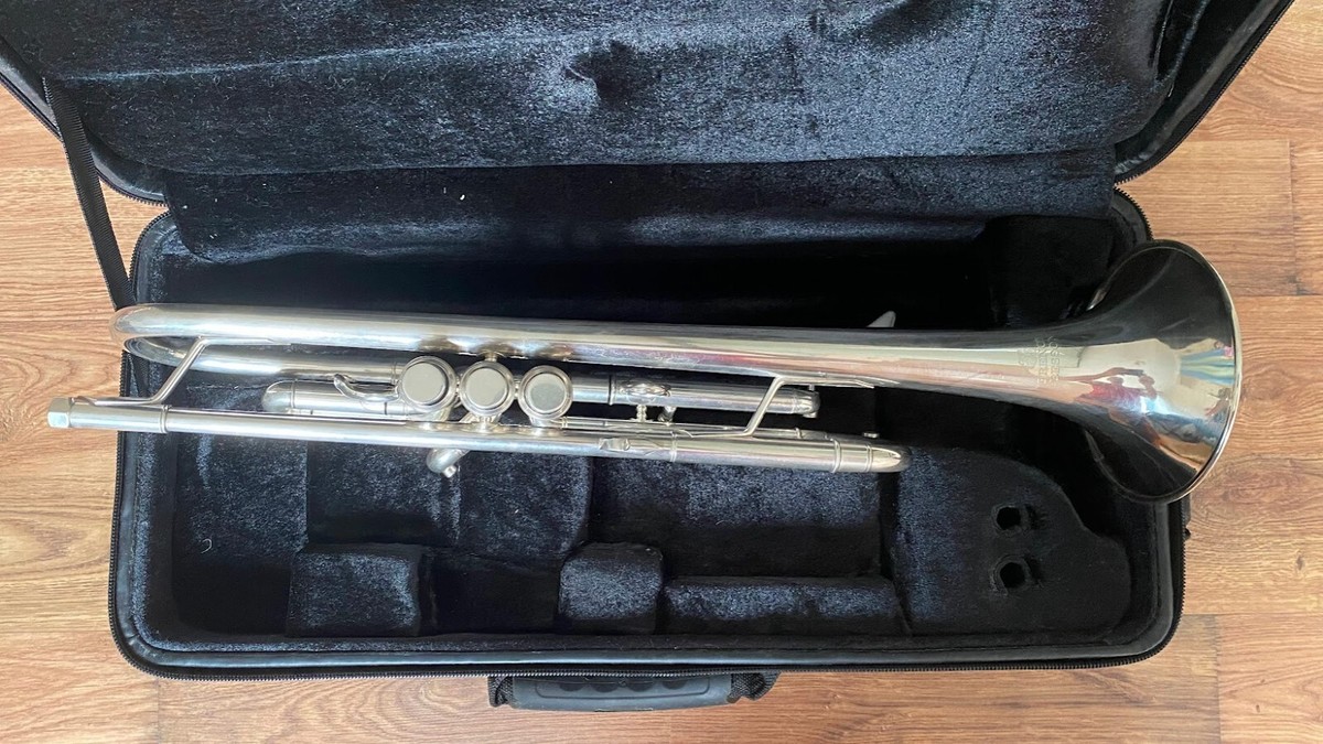 Trumpet French Besson by Kanstul MARVIN STAMM 92BA With Case | eBay