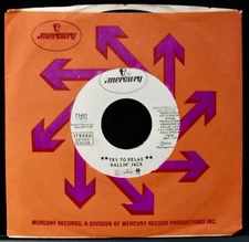 Ballin' Jack: Try To Relax & Thunder~Psych Funk Soul Promo 45~MERCURY #73401