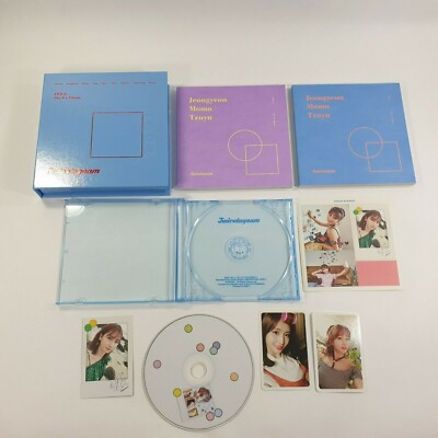 TWICE 1st Album TWICETAGRAM MOMO CD Booklet Photocard Sticker K-POP Opened  Likey | eBay