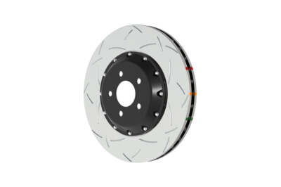 DBA 5000 2 Piece Front Slotted Rotor for 2008+ Mitsubishi EVO X