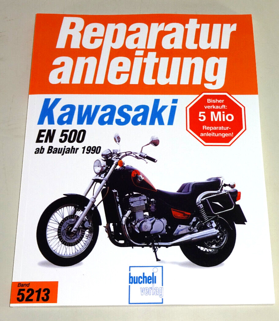 Repair Manual - Kawasaki EN 500 - From Year 1990
