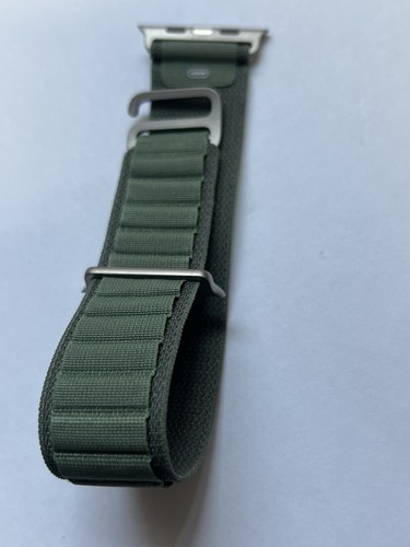 Original Apple Alpine Loop Armband für Watch Ultra - Grün, Medium (49mm) - Bild 2 von 4