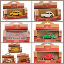 Modellino auto d'epoca Fiat 126p polacco/italiano pressofuso molti colori scala 1:43 Daffi