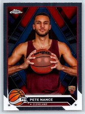 2023-24 Topps Chrome Pete Nance Rookie Cleveland Cavaliers RC #144