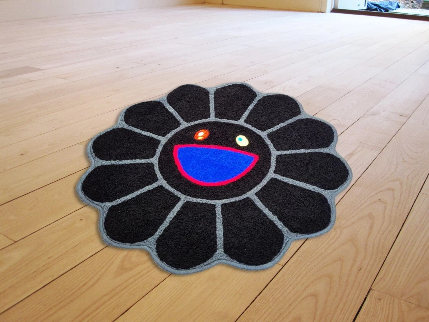 Takashi Murakami Flower Hypebeast Bedroom Area Rugs Floor Mat Living Room Carpet