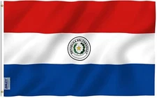 Anley Fly Breeze 3x5 Feet Paraguay Flags - Paraguayan Flags Polyester
