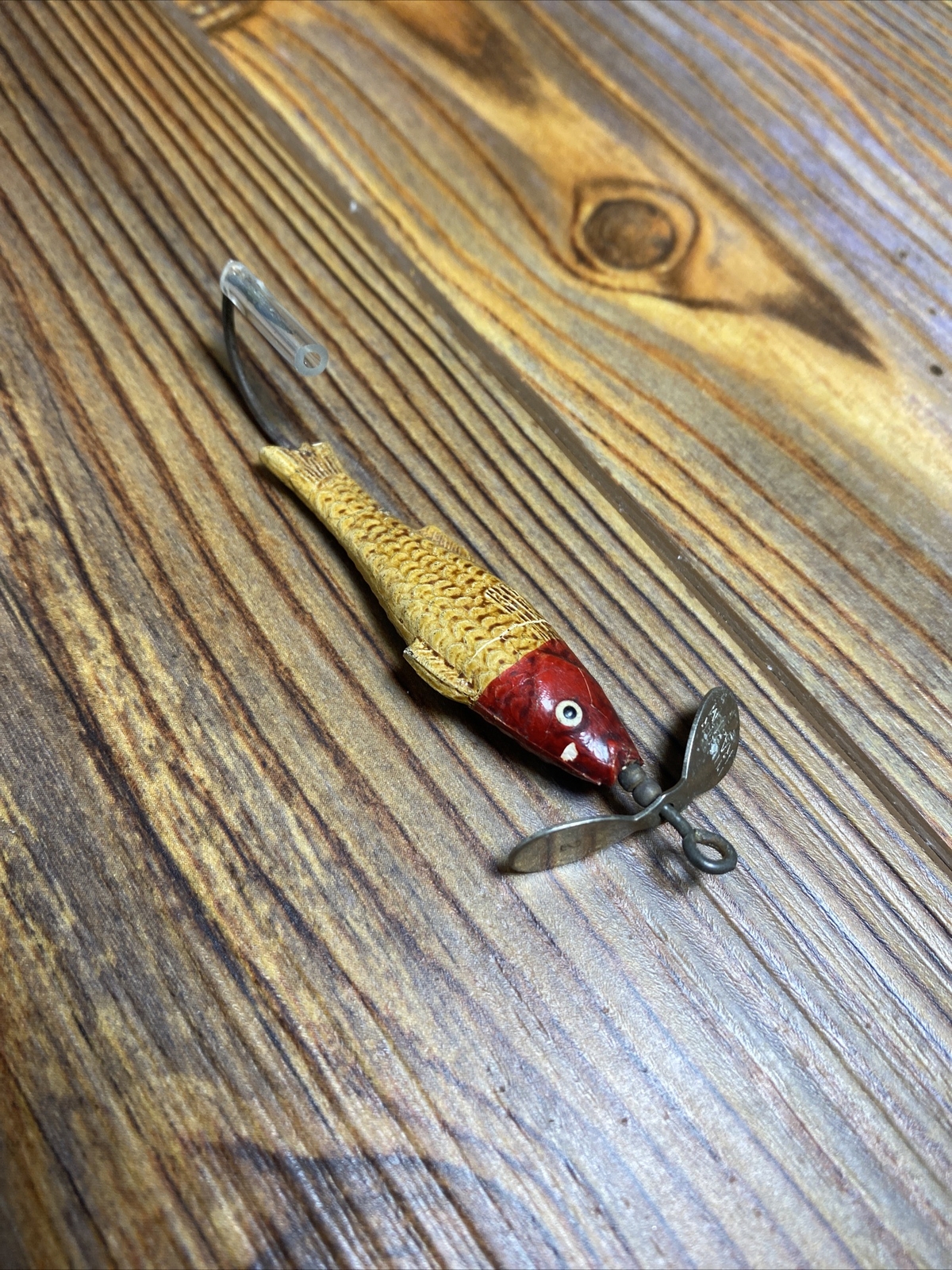 Vintage Fishing Lure Rare Pflueger Razem Flyrod Minnow Tough Bait eBay