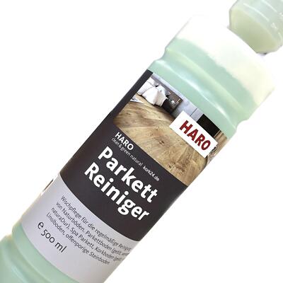EUR 31,80 pro Liter Haro Parkettreiniger clean & green natural 500ml