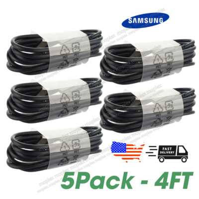 Lot/5x USB-C Type C Fast Charging Cable For Samsung Galaxy S9 S10 Plus Note 8 9