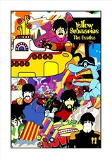 THE BEATLES - YELLOW SUBMARINE - A5 GREETING CARD