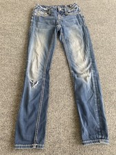 Miss Me 10 GIRLS Skinny Jeans Pockets 24 Waist