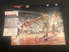 JSA CEDRIC MAXWELL 31 SIGNED 8x10 BOSTON CELTICS AUTOGRAPHED PHOTO 1981 MVP 548