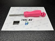 Snap-on Tools Usa New Pink Hard Handle Ratcheting Screwdriver Ssdmr4bp
