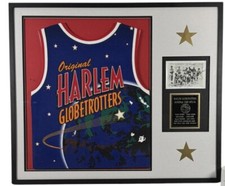 RARE 1973-74 Original Harlem Globetrotters Jersey & Autographed Incredible!!