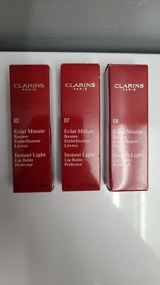 Clarins Instant Light Lip Balm Perfector 1.8 g / 0.06 oz Choose Your Shade NIB 