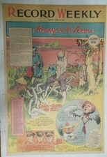 Strange As It Seems: Revolutionary War Hudson Harbor Chain by Hix from 3/14/1934