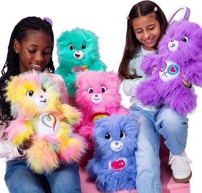 Basic Fun Care Bears 35 cm Medium Plüsch - Super Fuzzies Blind Sortiment - Surpri