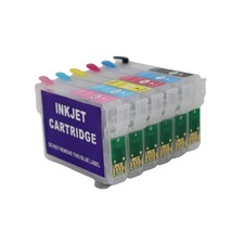 T098 Refillable Ink Cartridges for Epson Artisan 837 835 810 800 730 725 710 700