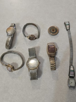 Vintage Watches Possibly Parts Roamer And Timex