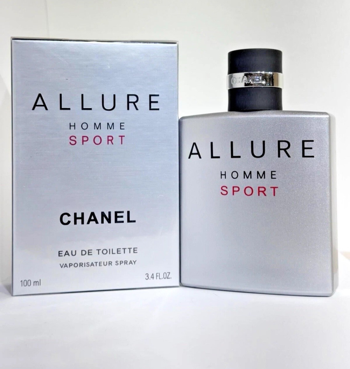 CHANEL Allure Homme Sport 3.4 Oz Men Eau De Toilette for